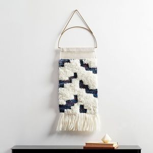 West Elm Nouveau Tapestry woven wall hanging